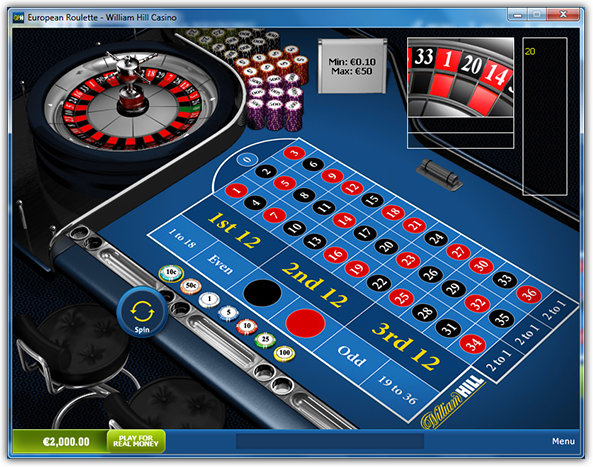 European Roulette Game